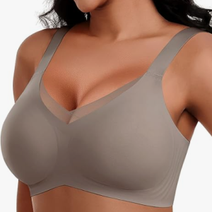 Support and Lift Full Coverage Deep V Bralettes